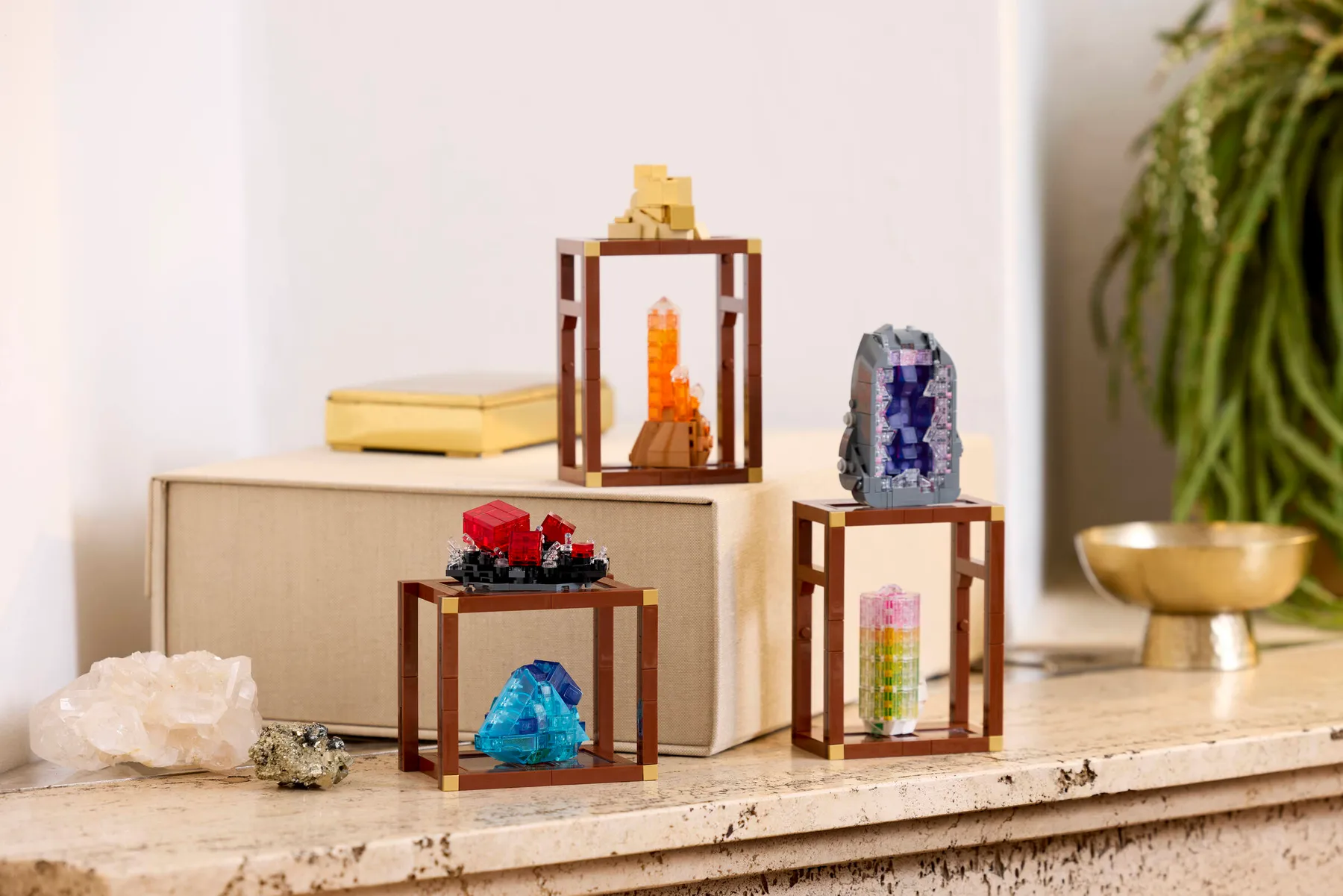 Unearth the Beauty: LEGO® Ideas Mineral Collection (21362)