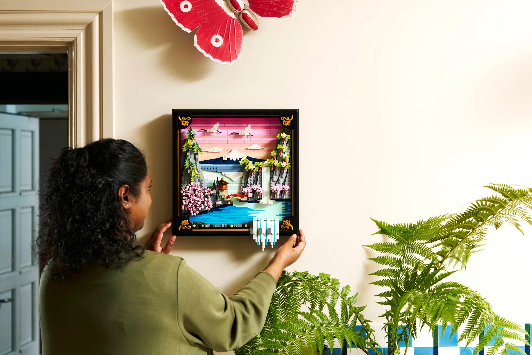 Bring the Beauty of Japan Home: Discover LEGO® Art Japanese Cherry Blossom Landscape (31218)