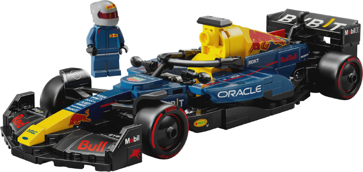 Hit the Gas with the LEGO® Speed Champions Oracle Red Bull Racing RB20 F1® Race Car (77243)